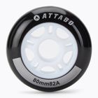 Колела за ролери ATTABO 80 mm 4 бр. black