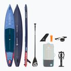 Комплект надуваема дъска SUP AQUASTIC Touring Pro 14'0" dark blue