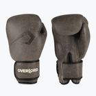 Кафяви боксови ръкавици Overlord Old School 100006-BR/10OZ