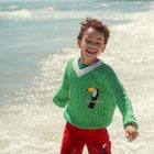 Детски пуловер KID STORY Organic cotton green pelican