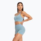 Дамски шорти за тренировка Gym Glamour Push Up 2.0 blue lagoon