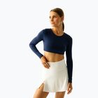 Дамски топ за йога JoyInMe Core Crop Top dark navy