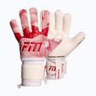 Вратарски ръкавици Football Masters Varis X NC white/red