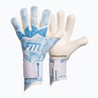 Вратарски ръкавици Football Masters Varis X PRO white/blue