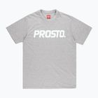 PROSTO Classic XXII сива мъжка тениска KL222MTEE1072