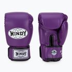 WINDY Classic Синтетична кожа лилави боксови ръкавици