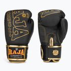 RAJA BOXING Произход Стандартни боксови ръкавици от естествена кожа черни