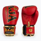 RAJA BOXING Произход Стандартна естествена кожа червени боксови ръкавици