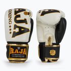 RAJA BOXING Произход Стандартни бели боксови ръкавици от естествена кожа