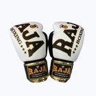 RAJA BOXING Произход Стандартни бели боксови ръкавици от естествена кожа