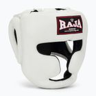 RAJA BOXING каска от естествена кожа бяла