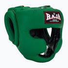 RAJA BOXING Полукожена зелена боксова каска