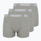 Мъжки боксерки PROSTO KL252MACC 3 чифта gray