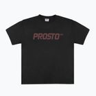 Мъжка тениска PROSTO Big Logo washed black