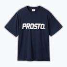 Мъжка тениска PROSTO Big Log navy blue