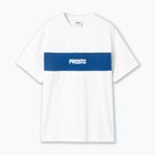 Мъжка тениска PROSTO Root white/navy blue