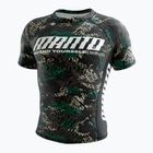 MANTO Distort мъжка тениска за обтриване черно MNR509
