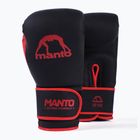 Боксови ръкавици MANTO Essential черно/червено