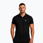 Мъжка поло тениска Octagon Legion Small Logo 3D Polo black/white