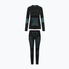 Дамски комплект термобельо Viking Ilsa black/turquoise