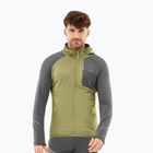 Мъжки суитшърт за трекинг Viking Birger Hoodie olive/dark grey