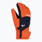 Детски скиорски ръкавици Viking Flinx Ski orange/navy