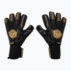 Football Masters Voltage Plus NC v 4.0 вратарска ръкавица в черно и златно 1169-4