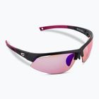 Слънчеви очила GOG Falcon C матово черно/розово/полихроматично синьо