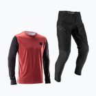 Детски велосипеден комплект Leatt Ride Kit MTB 1.0 dusty red