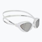 Огледални очила за плуване BuddySwim OzeanX Mirror white / silver
