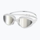 Огледални очила за плуване BuddySwim OzeanX Mirror white / silver