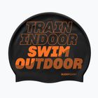 BuddySwim TSO Силиконова шапка за плуване черна / оранжева