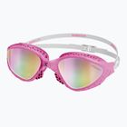 Очила за плуване BuddySwim OzeanX Mirror pink/white/iridium