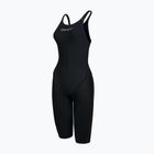 Дамски цял костюм за плуване ZONE3 FINA Approved Performance Gold Kneeskin black/gold