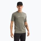 Мъжка тениска Arcteryx Ionia Merino Wool Arc'Word Logo forage