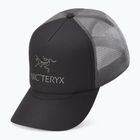 Arc'teryx Bird Word Trucker Curved черна/графитна бейзболна шапка
