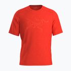 Мъжка тениска Arcteryx Cormac Logo SS dynasty heather