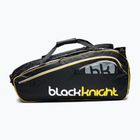 Чанта за скуош Black Knight Competition 9R black/yellow