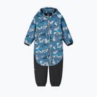 Детски софтшел гащеризон Reima Moomin Mjosa blue ocean
