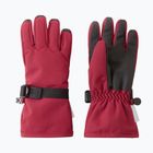 Детски скиорски ръкавици Reima Tartu maroon