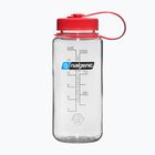Туристическа бутилка Nalgene Wide Mouth clear/red cap
