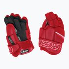 Детски хокейни ръкавици CCM Next YT Gloves red/white