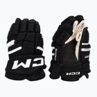 Детски хокейни ръкавици CCM Tacks XR80 JR Gloves black/white