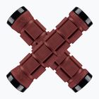 Ръкохватки за кормило Lizard Skins Dual-Clamp Northshore deep red