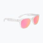Слънчеви очила Aztron Party white marble print/polarized rose pink mirror/brown