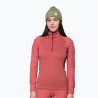 Дамски термоактивен суитшърт Devold Duo Active Merino 205 Zip Neck marsala