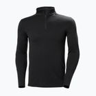 Мъжки термоактивен суитшърт Helly Hansen Lifa Merino Midweight 1/2 Zip black