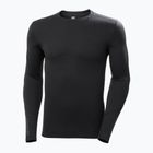 Мъжки Helly Hansen Lifa Merino Midweight Crew термо ръкав с дълъг ръкав черен