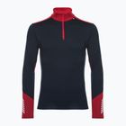 Мъжка термоактивна блуза Helly Hansen Lifa Merino Midweight 1/2 Zip navy