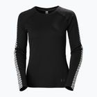 Дамска термоактивна блуза Helly Hansen Lifa Active Stripe Crew black